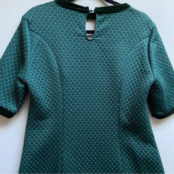 Shelley Klassen quilted velvet tunic dress Sz XL - Picture 7 of 12